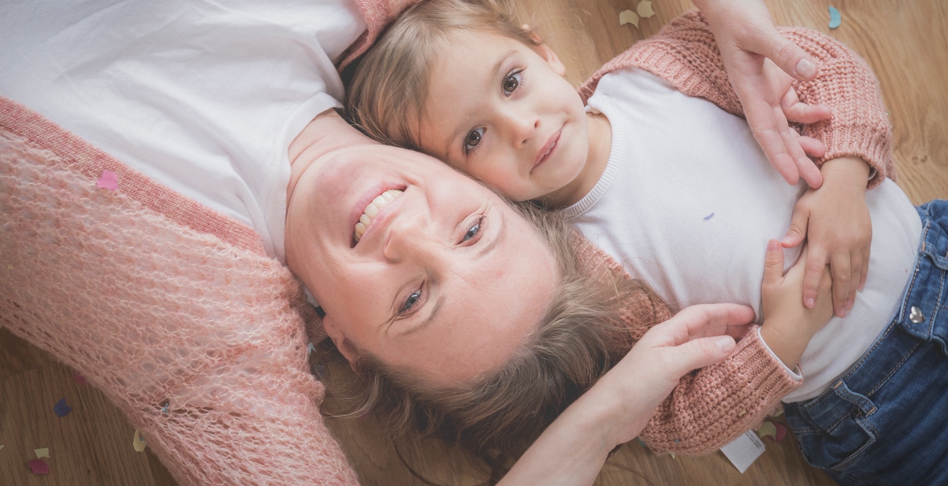 Parents enfant après une séance ME3C