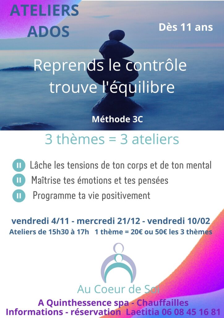 Affiche ateliers ados